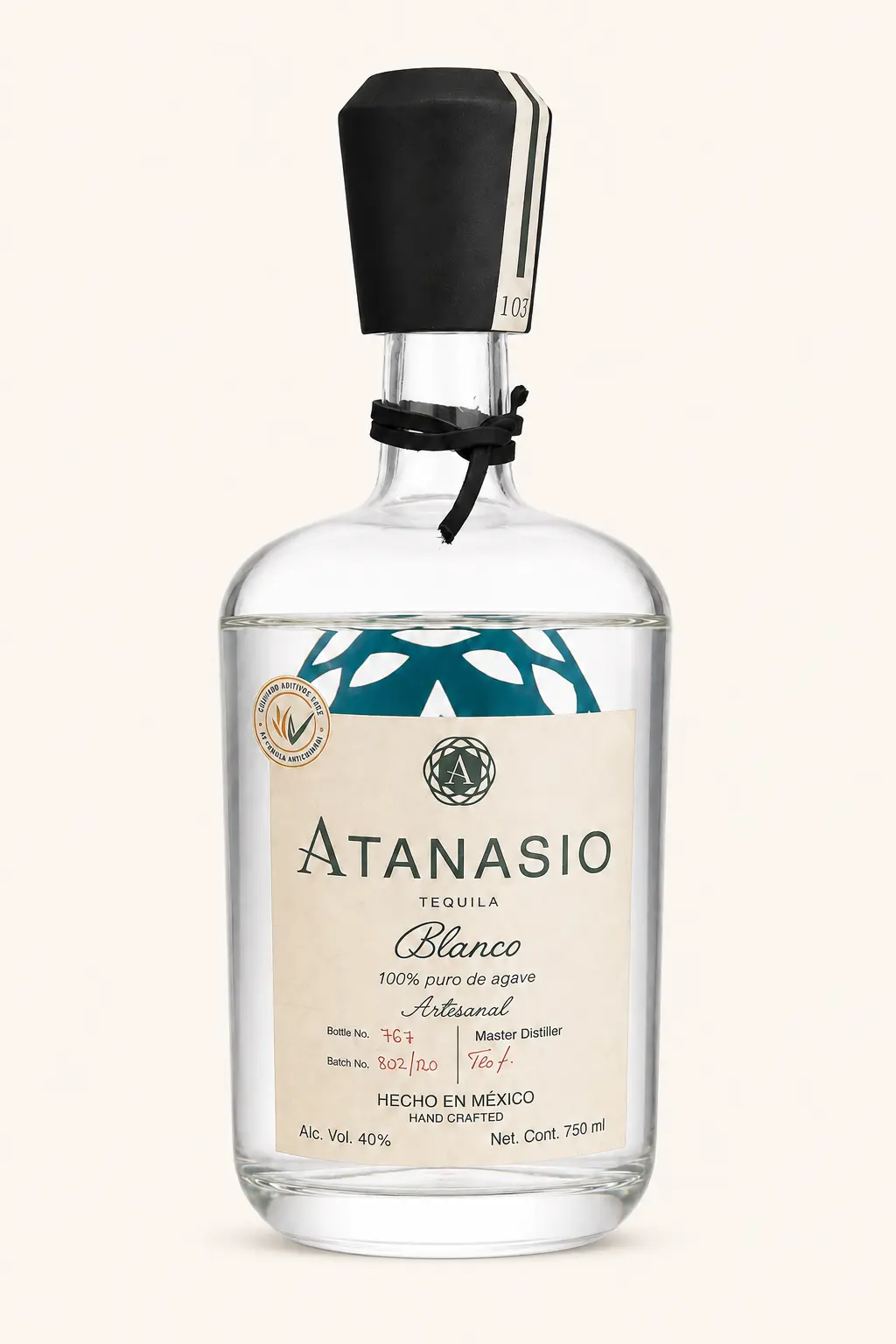 Atanasio Blanco official product bottle